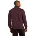 thumbnail image 3 of Sport-Tek ST253 Mens 1 by 4-Zip Sweatshirt, Maroon - 3XL, 3 of 3