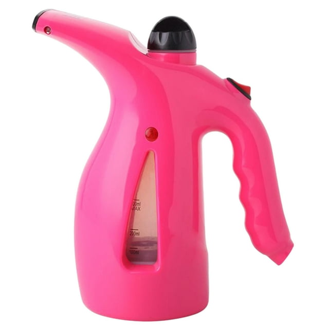 Pisexur Batería de cocina Plancha de vapor universal para ropa, vaporizador de mano con cepillo redondo vertical para uso doméstico, enchufe estadounidense de 110 V. para la cocina del hogar