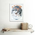 thumbnail image 2 of Vintage French Fashion La Vie Parisienne Coal Monster Nightmare Magazine Cover Art Print Framed Poster Wall Decor 12x16 inch, 2 of 5
