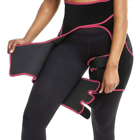 

Lilvigor 3-in-1 High Waist Trainer Thigh Trimmer Fitness Weight Butt Lifter Slimming Support Belt Hip Enhancer Shapewear Thigh Trimmers for Women