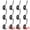Black, variant on Unique Bargains Utility Hooks 12Pcs Metal Durable Wall Hooks for Kitchen Silver