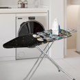 thumbnail image 2 of HELLHERO Floral Starry Sky Pattern Ironing Board Cover Hook & Loop Straps Replacement Accessories Breathable Elastic Edge, 2 of 5