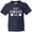 Navy, variant on Inktastic Dad's Cricket Buddy Youth T-Shirt