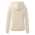thumbnail image 4 of TIHLMK Sweatshirt for women Fashion Woman Long Sleeve Round Neck Solid Blouse Autumn Causal Pullover Tops Hooded Sweatshirts Gifts for Women, 4 of 4