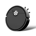 thumbnail image 5 of Black Black 3 In 1 Rechargeable Robotic Vacuum Cleaner For Home Automatic Sweeping And Mopping Robot With Detachable Dustbin, 5 of 9