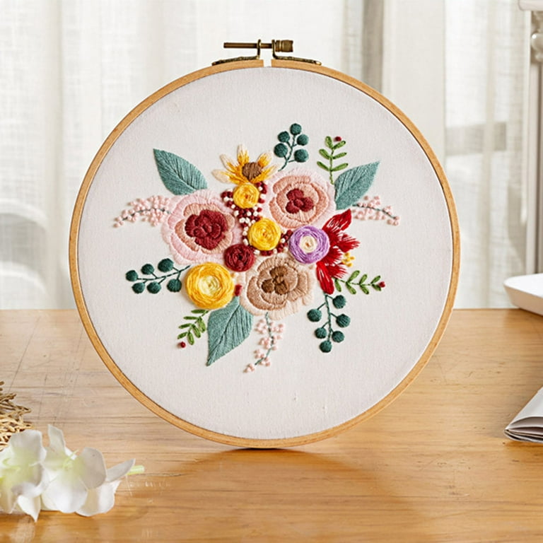 Hxroolrp Embroidery Cross Stitch Kit Set for Beginners-Handmade Embroidery  DIY Craft 