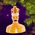 thumbnail image 3 of Cody Foster 4.75In Freddie Mercury, Glass, Ornament Queen Music Legend Go4033, 3 of 3