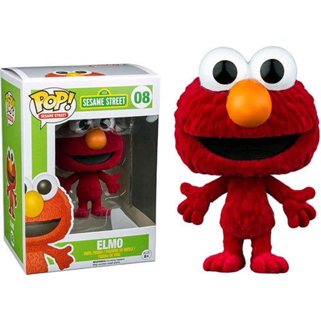 Funko Pop Sesame Street Elmo Exclusive Flocked Vinyl Figure Funko -