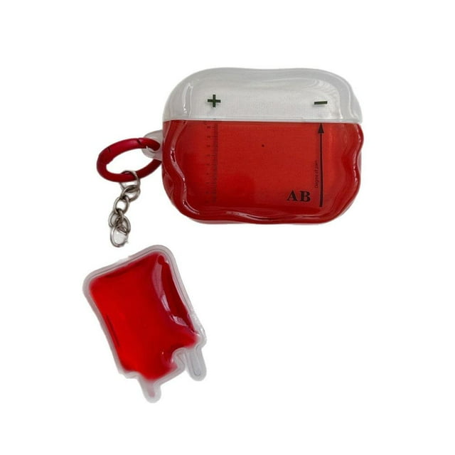 Original Design Music Drip Compatible AirPods Case, Liquid Silicone Protective Cover with Lanyard for AirPods Pro 1/2, Anti-Fall Design
