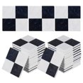 thumbnail image 3 of 45pcs Realistic Wood Grain Dollhouse Flooring Tiles – Lightweight Mini Checkerboard Floor for DIY Craft & House Decoration, 3 of 4