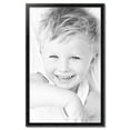 thumbnail image 2 of ArtToFrames 28" x 45" Black Engraved Edges Picture Frame, 28x45 inch Black Wood Poster Frame (WOM-4055), 2 of 8