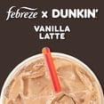 thumbnail image 3 of Febreze Dunkin' Car Air Freshener, Odor-Fighting Automotive Vent Clip, Vanilla Latte Scent, 1 Count, 3 of 11