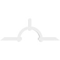 thumbnail image 2 of 84"W x 31 1/2"H x 4"D x 4"F, 9/12 Pitch, Ericson Architectural Grade PVC Gable Bracket, 2 of 8