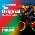 thumbnail image 2 of Luces de rueda de bicicleta WheelBrightz multicolor para bicicleta infantil, 2 of 6