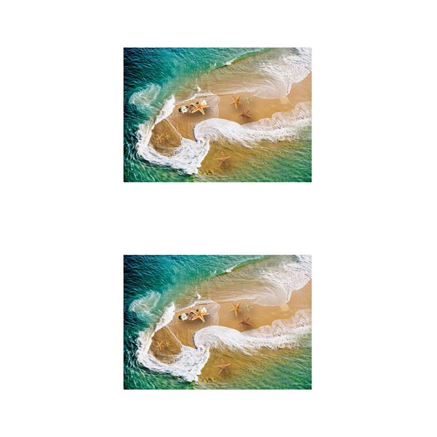 Ounissouiy Adhesivo de pared para suelo de baño, pegatina de azulejo de PVC resistente al agua, pegatina de arte para decoración del hogar para sala de Type1 NO1 Ounissouiy CBP079706