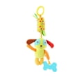 thumbnail image 2 of Kiddiway Baby Toy Teether Car Hanging Wind Chime - Plush Figurine Style, Baby Car Toys & Stroller Toys, Teething Toy with Soft Rattle, Sensory Soothing, BPA-Free, Hanging,b, 2 of 6