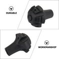thumbnail image 2 of Weiweiguan 6 Pcs Housses Antidérapantes pour Bâtons de Randonnée Manches TPR Extérieures Coussinets Ronds (Noir), 2 of 7