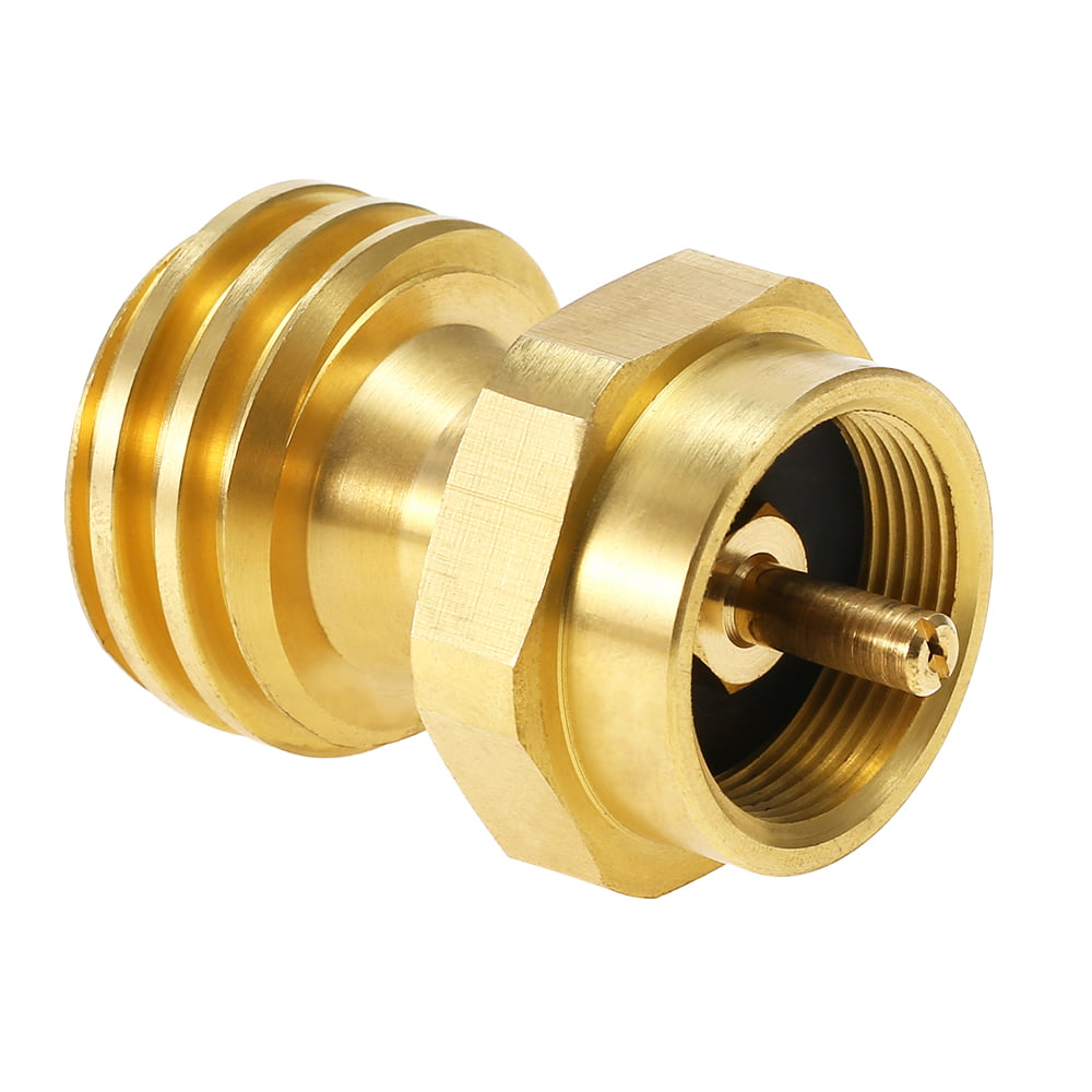 Details about   Solid Brass Steak Saver Adapter 1LB/16.4oz Propane Connector 1LB to 20LB 
