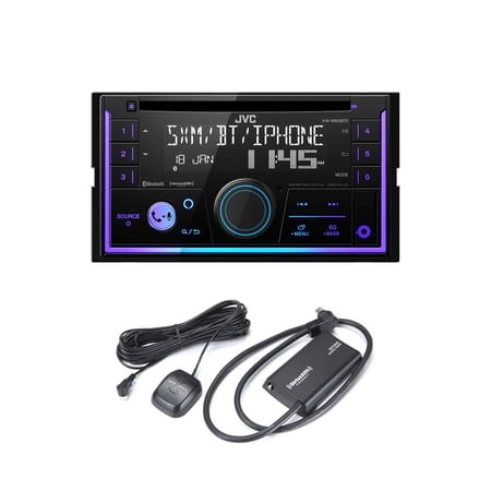 JVC KW-R950BTS 2-DIN CD Receiver, Amazon Alexa Compatible, 4.0V Pre-Outs, SiriusXM Ready