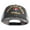 Black, variant on U.S. Army 9th Infantry Division Embroidered Low Profile Special Cotton Mesh Cap - Black OSFM