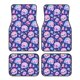 thumbnail image 1 of Balery colorful Skull mushroom rainbow Juego de 4 Alfombrillas para Auto, Revestimientos de Caucho Resistente, Diseño Antideslizante, 1 of 7