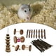 thumbnail image 4 of Juego de juguetes para hámster, para conejos, ratas, chinchillas y hámsteres enanos. Cuidado dental. D, 4 of 9