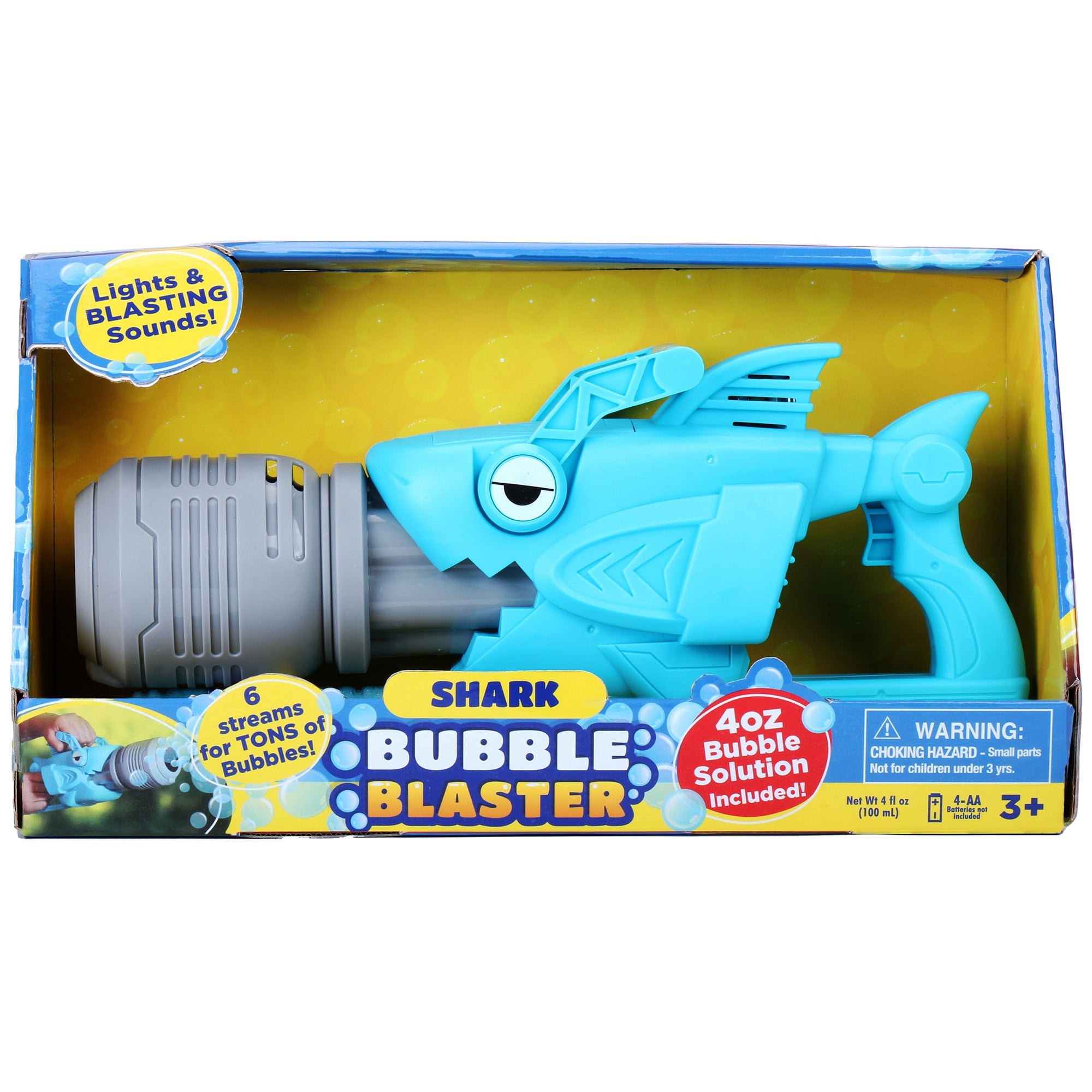 Kid Galaxy non-stop fun lights & sound motorized shark bubble blaster ...