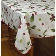 thumbnail image 2 of European Kitchen Cherries Vintage Tablecloths, 2 of 2