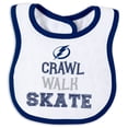 thumbnail image 4 of Newborn & Infant WEAR by Erin Andrews Tampa Bay Lightning Sleep and Play Sleeper Set with Bib, 4 of 4