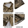 thumbnail image 4 of COOFANDY Mens Hawaiian Shirt Short Sleeve Vintage Floral Shirts Summer Vacation Button Down Shirt Casual Beach Clothes, 4 of 6