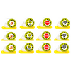 Construction Easy Toppers Cupcake Decoration Rings -24pk