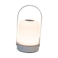 thumbnail image 3 of Lámpara de mesa inalámbrica, luz LED para exteriores, iluminación para camping, recargable para hotel, armario, mesita de noche, aniversario, oficina. Blanco, 3 of 6