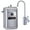 Polished Chrome - 1 Handle, variant on Ready Hot Compact Kitchen Hot Water Dispenser with Dual Handle Brushed Nickel Faucet 41-RH-150-F560-BN