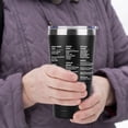 thumbnail image 5 of 20 oz Double-sided Vintage 2001 Coffee Tumbler Cup With Old Time Information, 21st Birthday Gifts for Her Him, 21st Birthday Decoration, 21st Vacuum Cup with Lid Black, 5 of 6