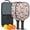 Pioneer Flower Floral-3, variant on Pickleball Paddles Set,Pioneer Flower Floral Print Pattern Fiberglass Surface Pickleball Racket Set with 2 Indoor Outdoor Pickleball Balls and Pickleball Bag,Pickle-ball Equipment