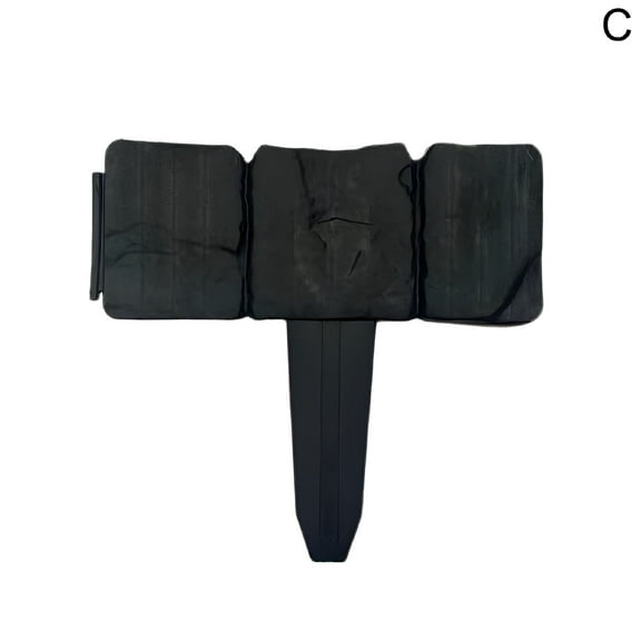 SELIVO 10 x Garden Lawn Stone Effect Cobbled Edging Plastic Fence Plant Border Hammer