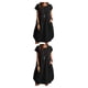 thumbnail image 3 of Vestido de poliéster Sonducket para mujer informal de verano con bolsillos Negro S, 3 of 6