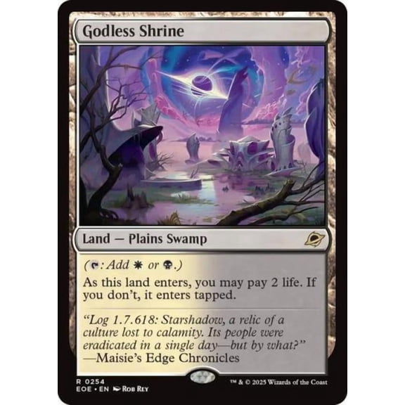 Magic the Gathering - Edge of Eternities - Godless Shrine Near Mint