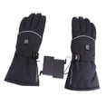 thumbnail image 3 of Guantes de Calefacción Eléctrica Térmica Calentador de Manos Recargable para Acampada Snowboard Esquí Hugo Guantes calefactables para moto, 3 of 10