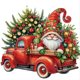 thumbnail image 4 of 5D DIY Con Forma Especial Parcial Navidad Gato 40x40cm, 4 of 8