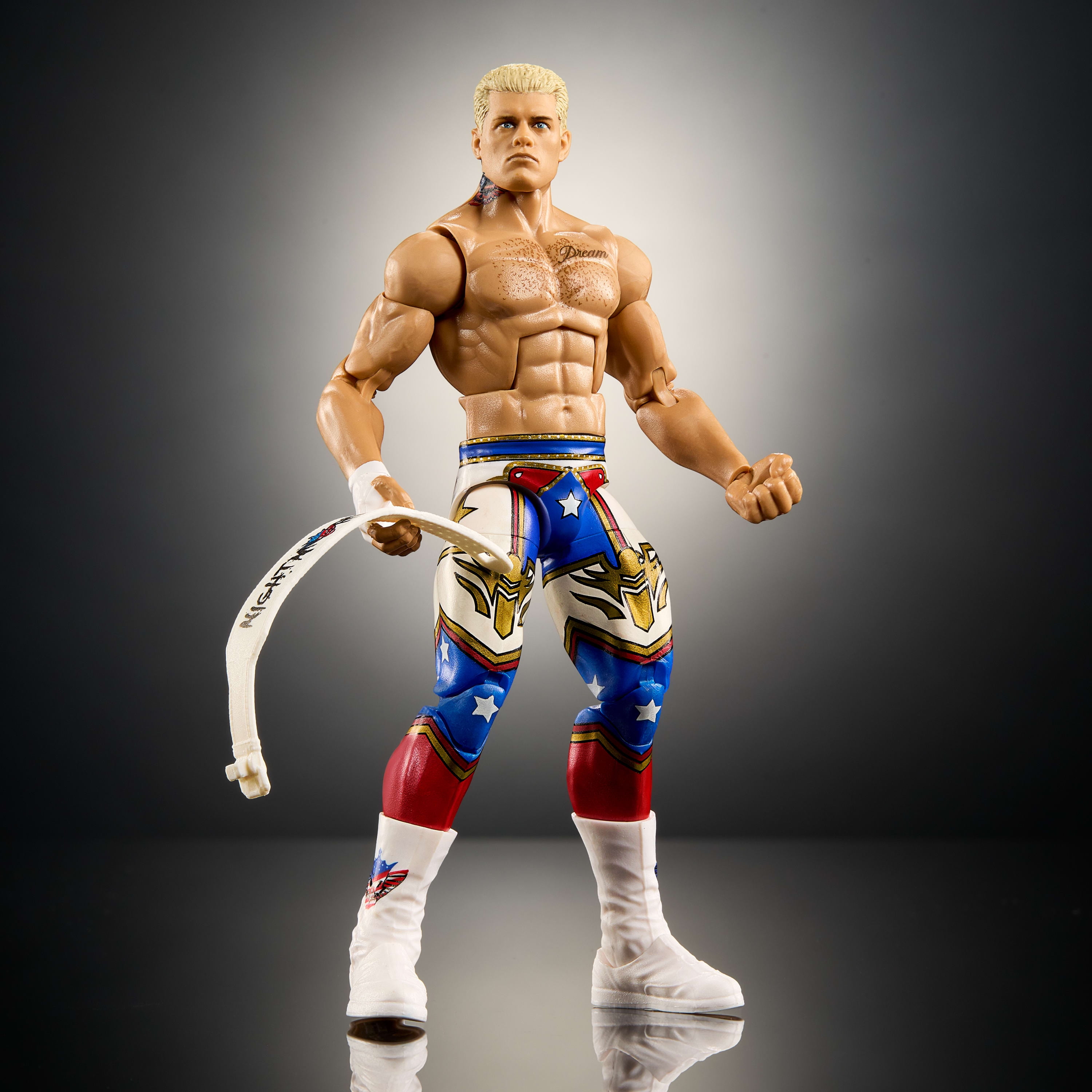 WWE Elite Cody Rhodes Action Figure, Greatest Hits 2025, 6-inch Collectible with Articulation & Accessories