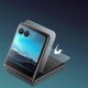 thumbnail image 2 of for Motorola Razr+ Plus Screen Protector 2023, Soft Film [Bubble Free] [Full Coverage Anti-Scratch] Frosted Screen Protector for Motorola Razr+, 2 of 2
