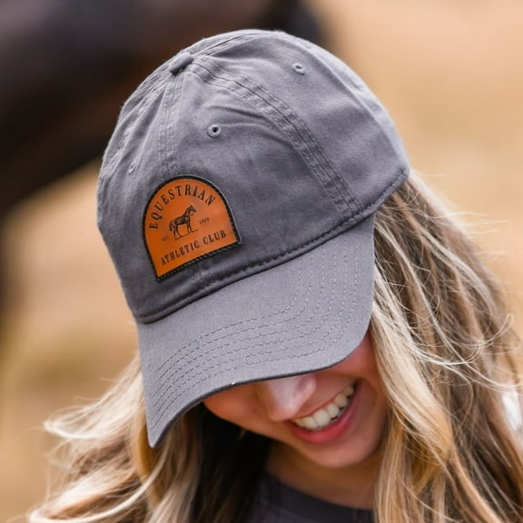 Dapplebay Equestrian Athletic Club - Barn Hat-Charcoal