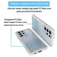 thumbnail image 3 of Galaxy S21 Plus Case, Takfox Samsung Galaxy S21+ Phone Case Shock Absorbing, Rugged Shockproof Crystal Clear Hard Case Body Protective Sturdy Cover TPU Shell Bumper Case for Galaxy S21 Plus, White, 3 of 7