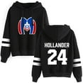thumbnail image 5 of Heated Rivalry Hockey Hoodie Shane Hollander outfits  drawstring pocketless  sweatshirt men/women sport  pullover, 5 of 6
