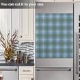 thumbnail image 6 of Magnetic Dishwasher Stickers National Tartan Blue Kitchen Dishwasher Cover Sticker, Panel Decal Home Decor Cabinet Appliances Stickers, 23"x 26", 6 of 6
