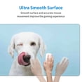 thumbnail image 5 of Bingfone Puppy Licks Nose Large Gaming Mouse Pad,Extended Desk Mousepad With Stitched Edges,Non-Slip Base,Water Resist Keyboard Pad For Gamer, Office & Home, 29.5 X 16 In, 5 of 9