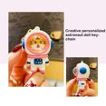 thumbnail image 4 of Llavero Animal creativamente astronauta colorido llaves anillos delicado colgante de dibujos animados cumpleaños Navidad regalo único diario Ropa, zapatos y accesorios Miscelánea rosa tigre Minnieouse AP014350-01, 4 of 6