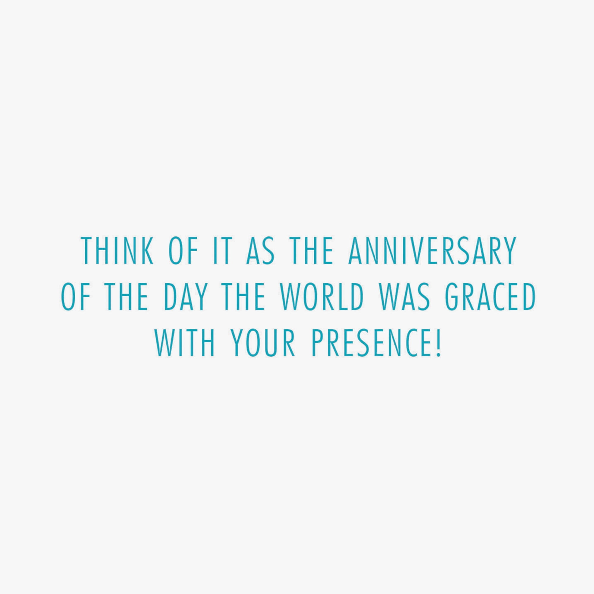 Hallmark Shoebox Funny Birthday Card (Gracing the World With Your Presence)
