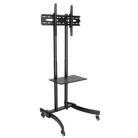 UPC: 0037332213471 | Tripp Lite Mobile Tv Floor Stand Cart Height-adjustable Lcd 37-70 Displays – Cart – For Flat Panel / Notebk / Av Equipment – Aluminum Steel – Black Silver – Screen Size: 37 -70